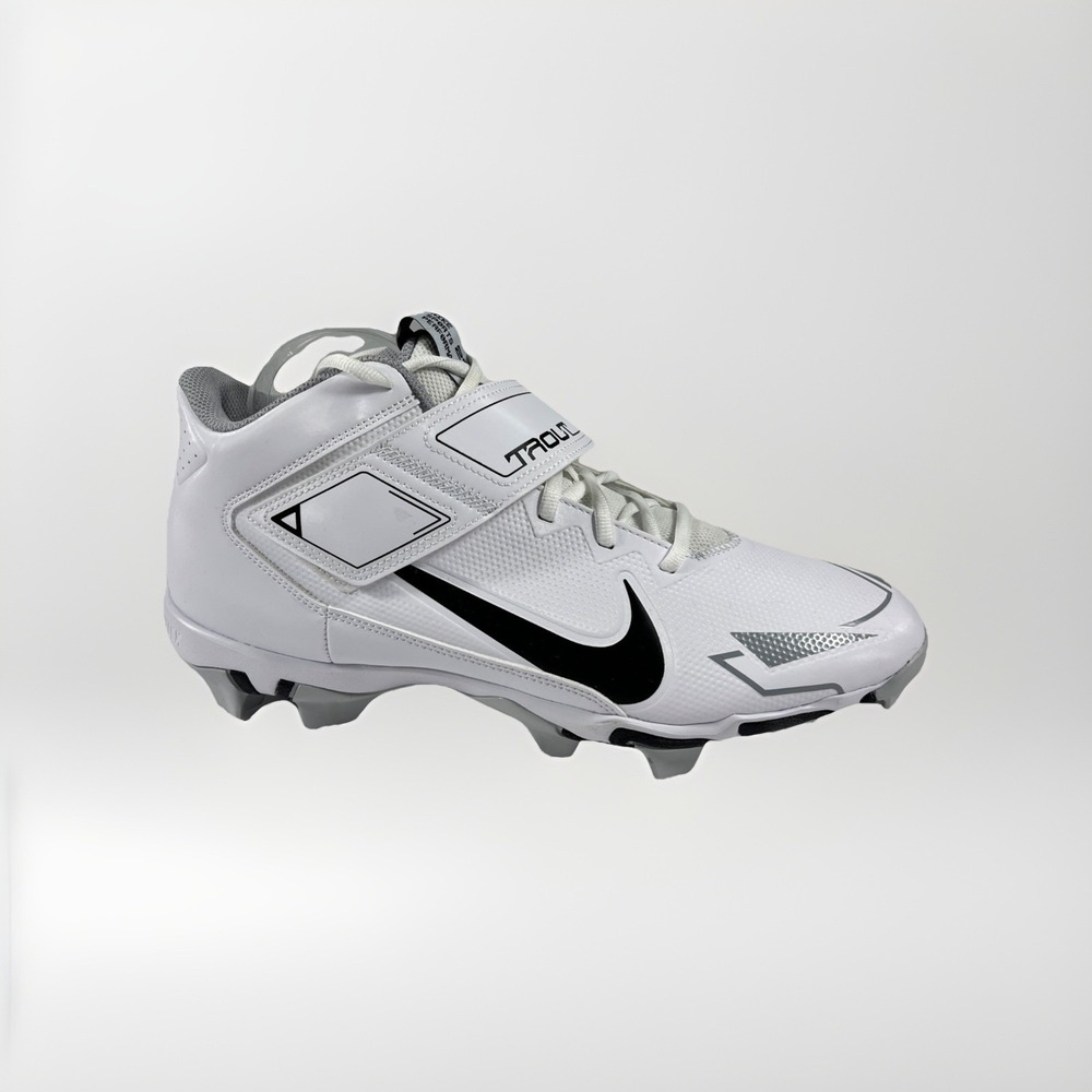 Nike Force Trout 8 Keystone Baseball Cleats CZ5911 100 Red/White Men's Sz 13 - Picture 4 of 11